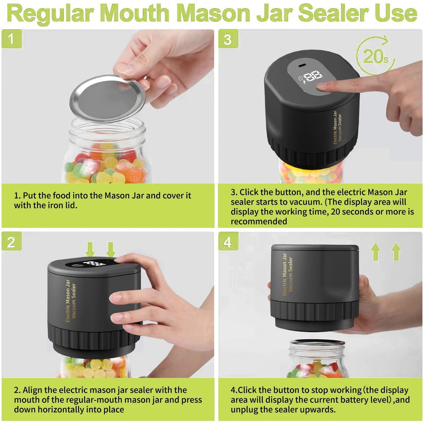 Effortless Home™Vacuum Sealer Kit